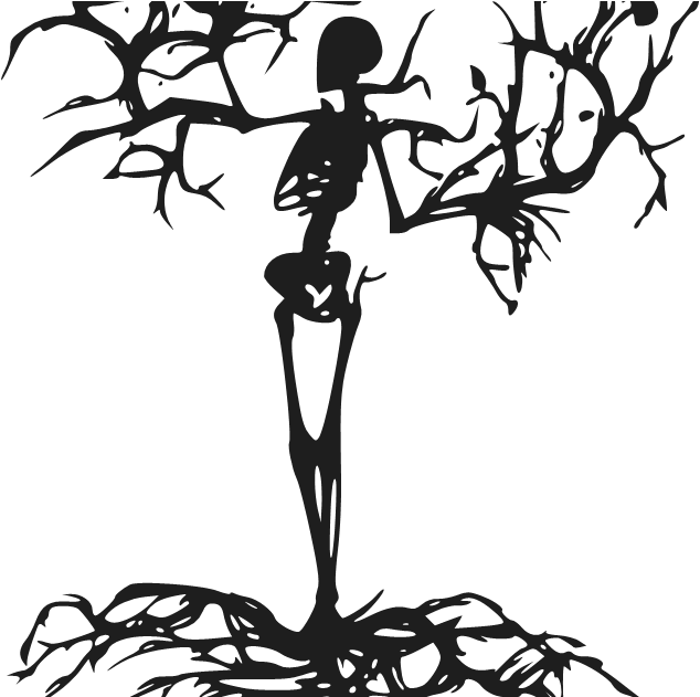 Beanie's Tag You're It - Life And Death Tree Tattoo (658x630), Png Download