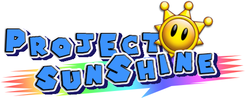 Super Mario Sunshine Logo Png Vector Black And White - Super Mario Sunshine Logo Png (570x252), Png Download