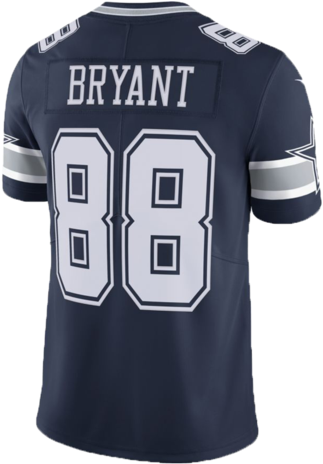 Dallas Cowboys Dez Bryant Team Colour Nike Vapor Untouchable - Cowboys Jersey (421x480), Png Download