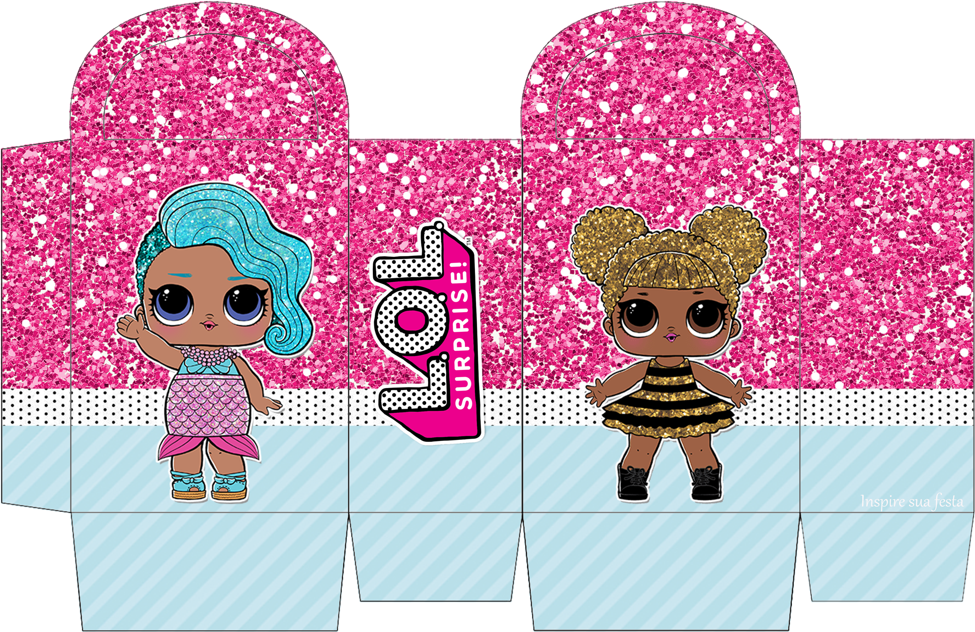 Personalizados Gratuitos Inspire Sua Festa ® - Lol Surprise Game With A Collectible (2000x1414), Png Download
