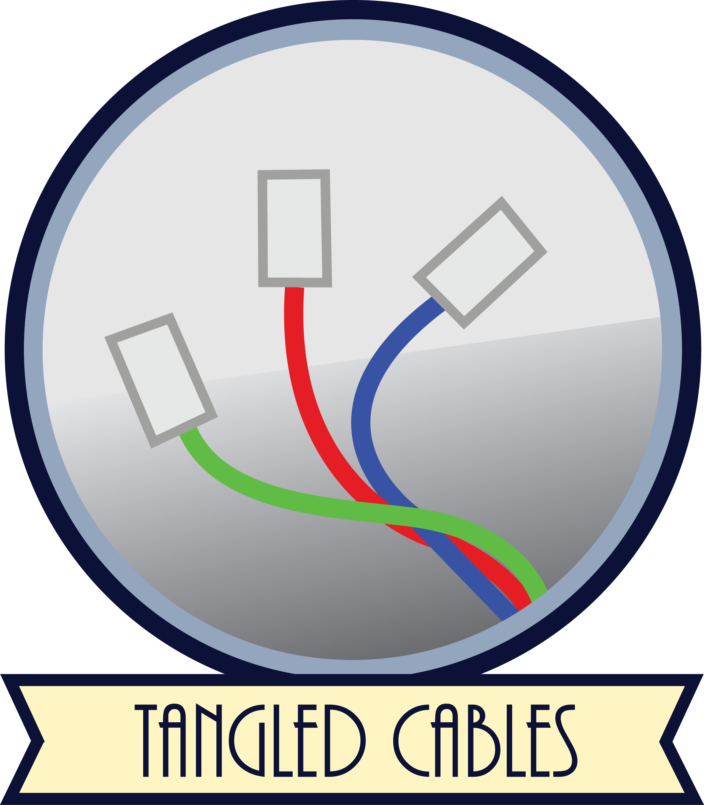Tangled Cables Podcast Logo - Tangled (2444x2792), Png Download