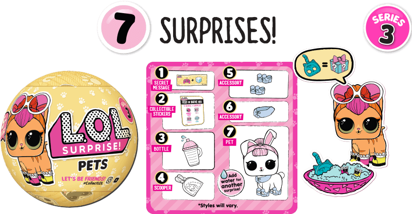 lol surprise pets series 1
