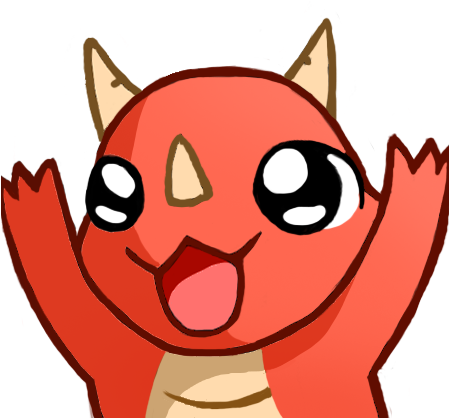 6 Nov - Firedragon Twitch (448x448), Png Download