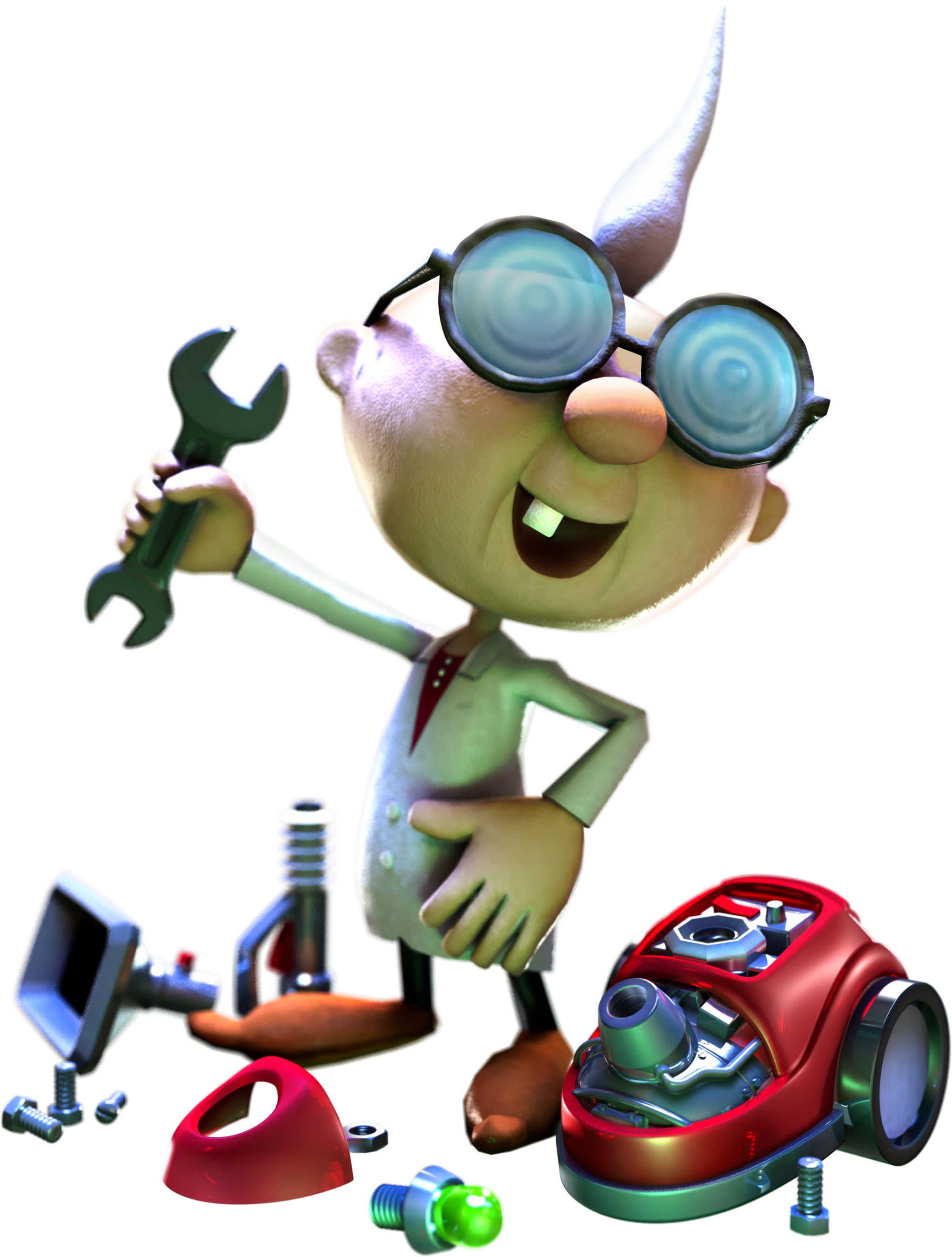 Mario Kart 8 Ch Super Mario Sunshine Petey Piranha - Luigi's Mansion 2 Professor (2046x2700), Png Download