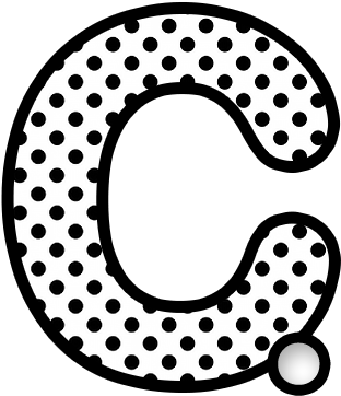 C Lol Surprise - Letter G Polka Dots (500x499), Png Download