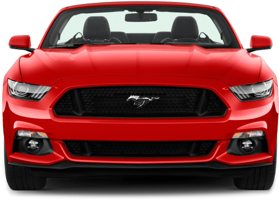 Free Png Ford Mustang Png Images Transparent - 2017 Ford Mustang Front (850x565), Png Download