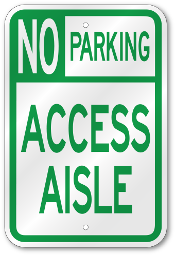 Hawaii State Handicap - Parking Sign (500x500), Png Download