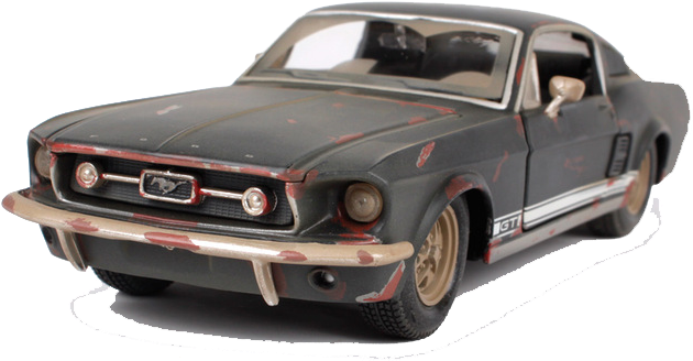 Mustang Car Old Model (640x640), Png Download