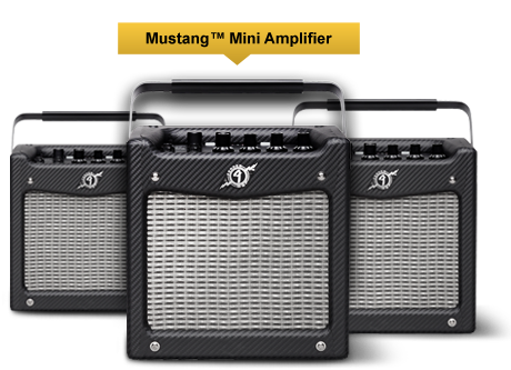 Feature Mustang Mini - Fender Mustang Mini Combo (464x360), Png Download