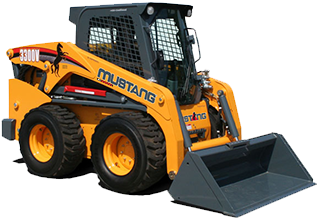 Mustang Skid Steer (500x334), Png Download