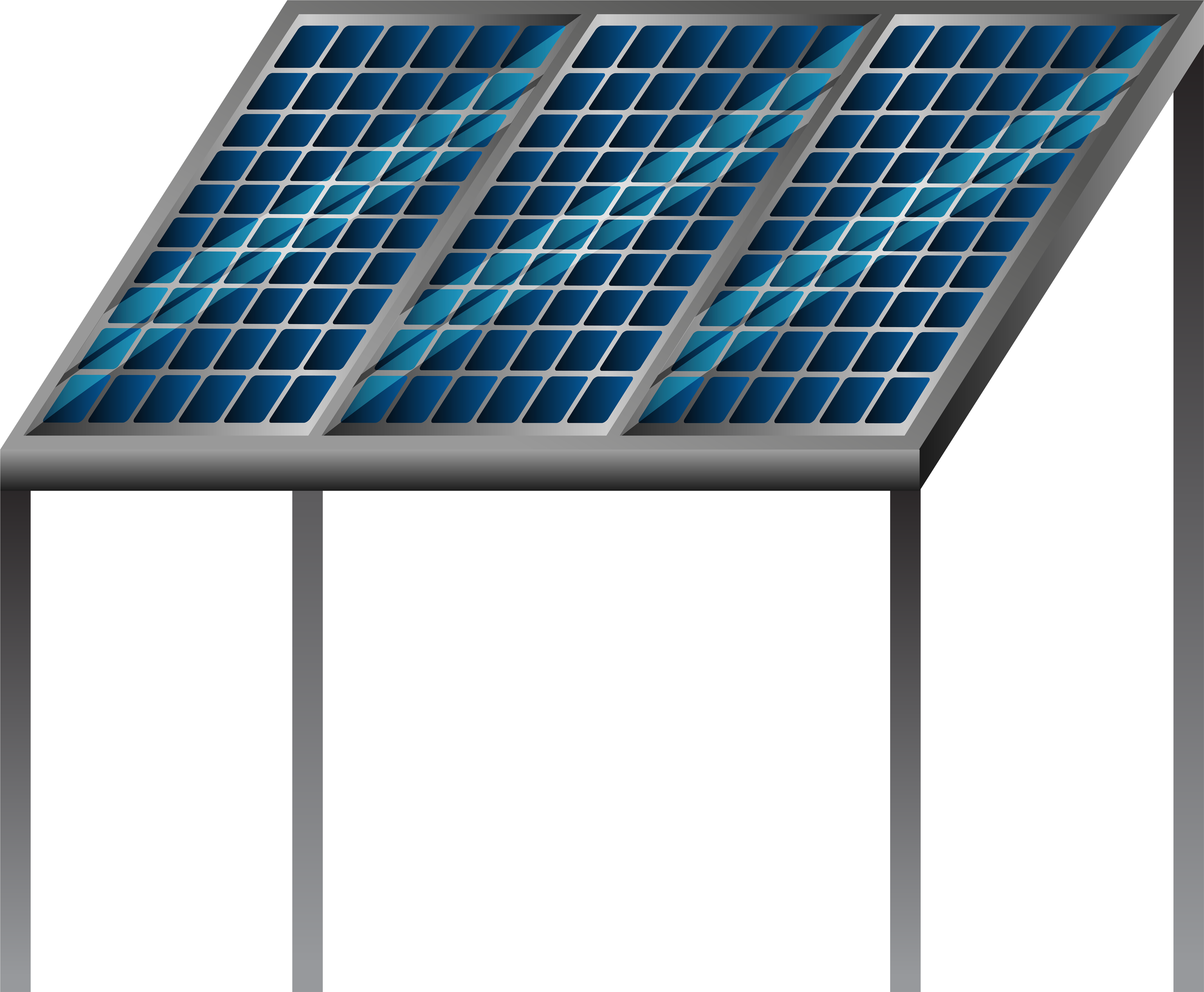 Free Png Solar Panel Png Images Transparent - Seattle Public Library (850x691), Png Download