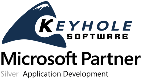 Keyhole Is A Certified Microsoft Silver Competency - Microsoft Gold Erp Partner (500x300), Png Download