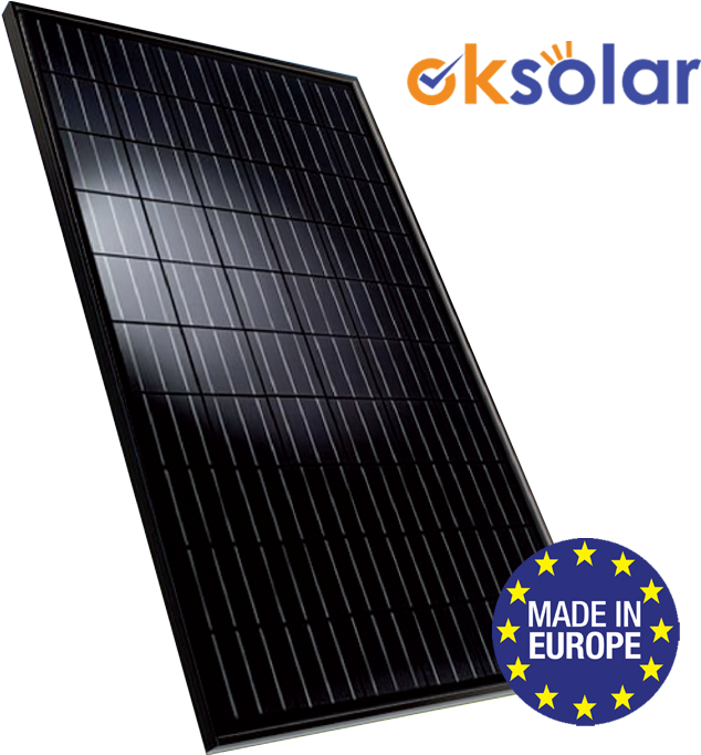 Ok Solar 270 Wp Monocrystalline All Black 60 Cells - Alanel New Mars Magic Handmade Brand New Large Rocking (700x700), Png Download