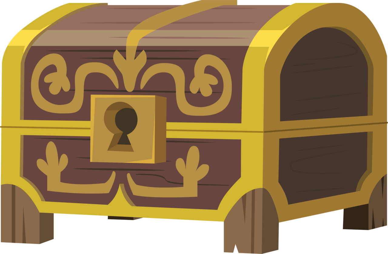 Sympathizer, Chest, Keyhole, No Pony, Prop, Resource, - My Little Pony Chest (1280x839), Png Download
