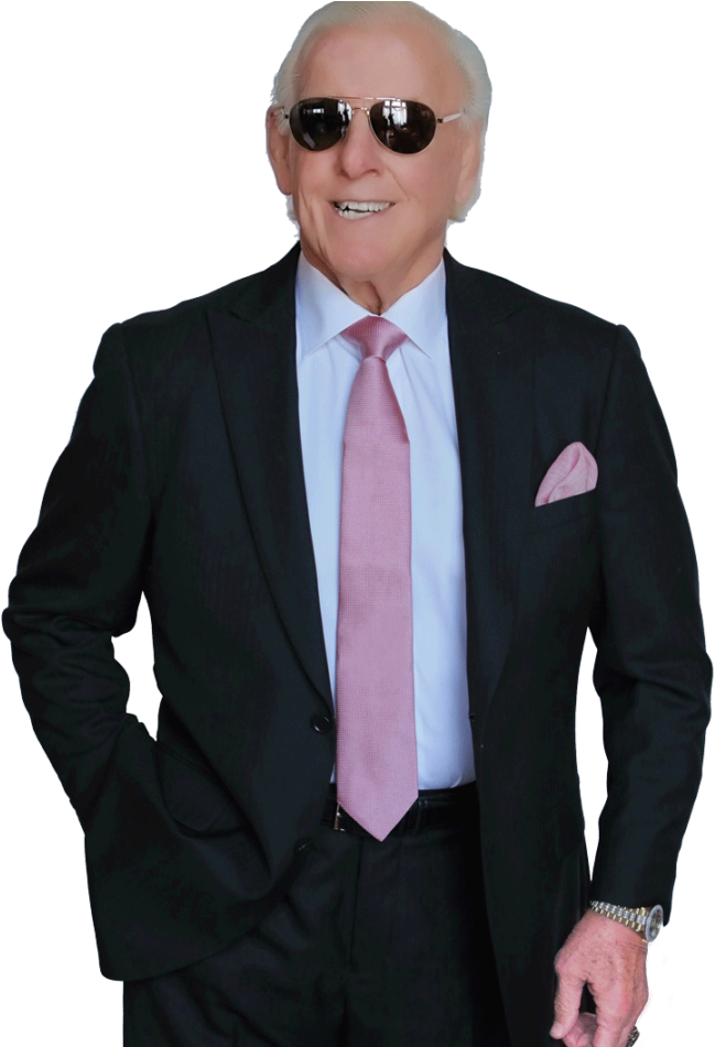 Ric Flair In Suit (720x950), Png Download
