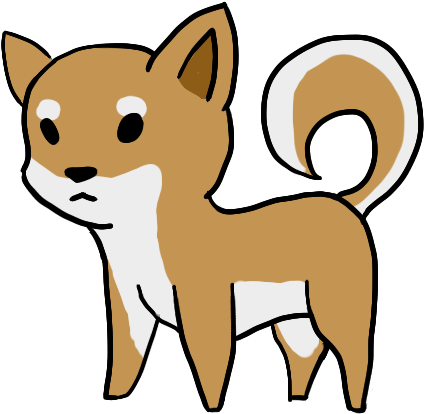 Shibainu By Azulishboom-d74giyw - Companion Dog (467x442), Png Download
