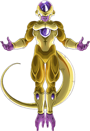 Golden Frieza - Dragon Ball Z Golden Frezer (428x568), Png Download