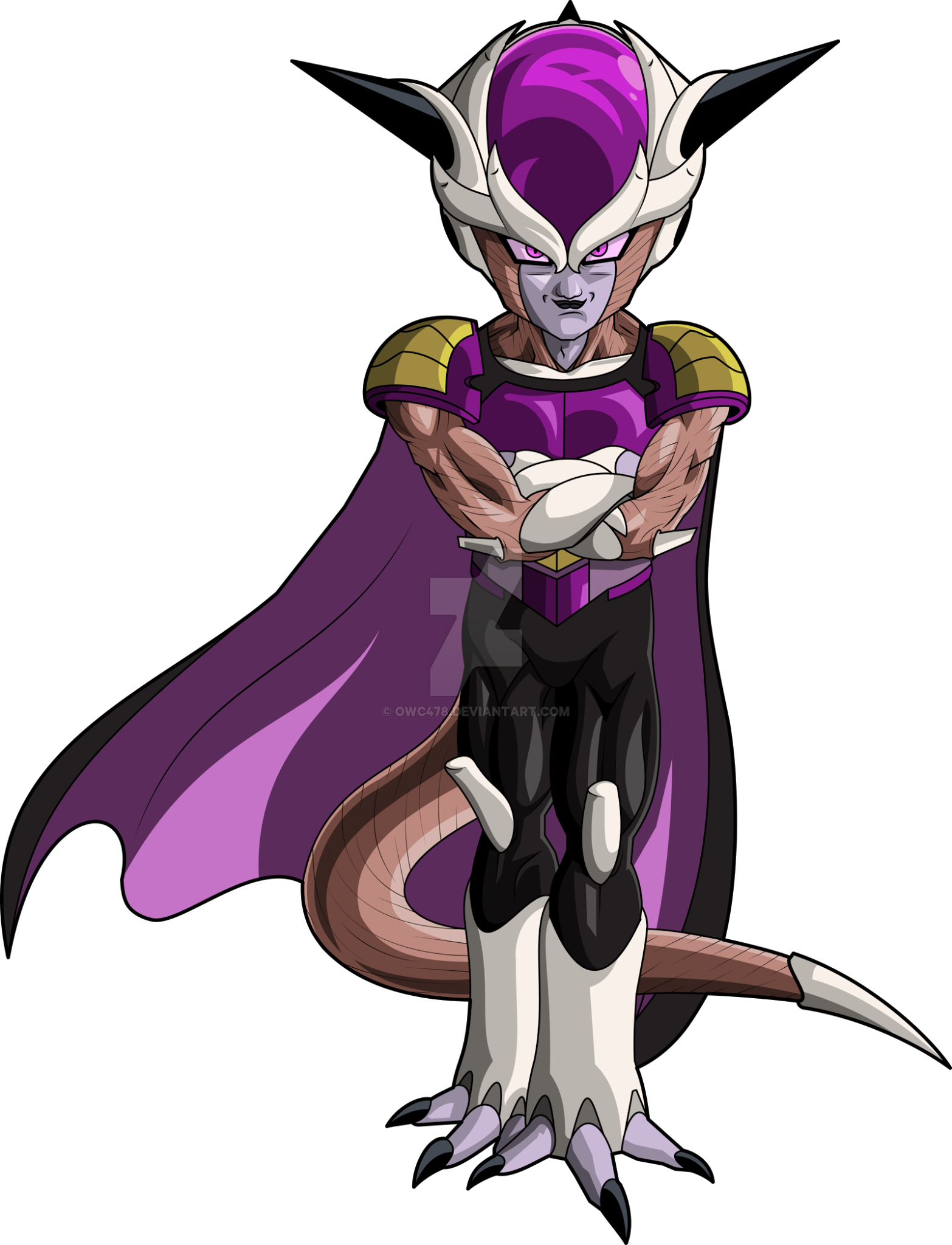 Universe 12 Friezas Forms And Info Google - Dragon Ball Z Frieza 1st Form (1566x2048), Png Download