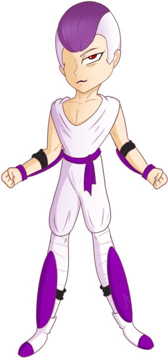 Hooman Frieza Inspired By @bluejettyy - Human (371x750), Png Download