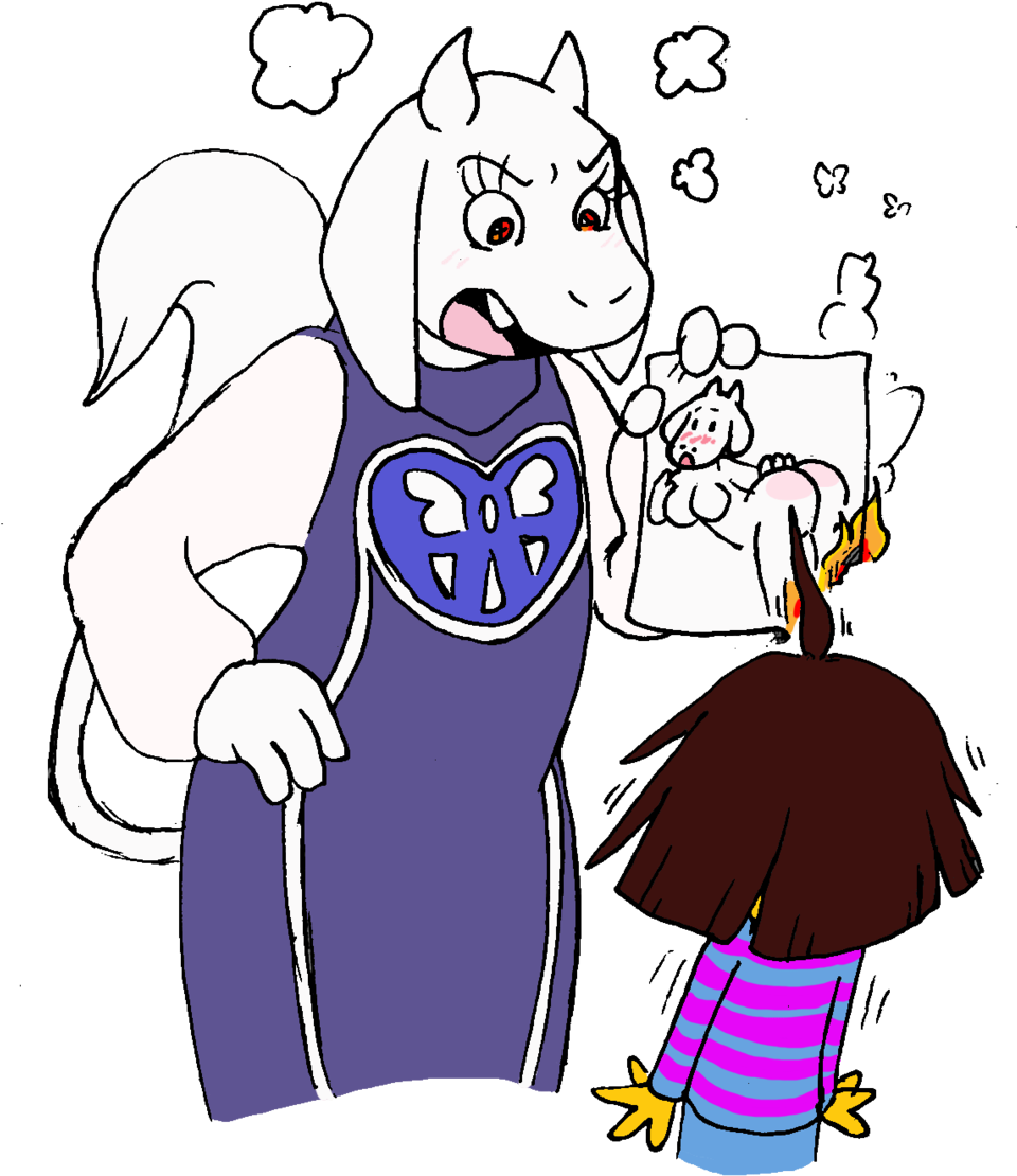 Resized To 83% Of Original - Toriel Undertale (1024x1152), Png Download