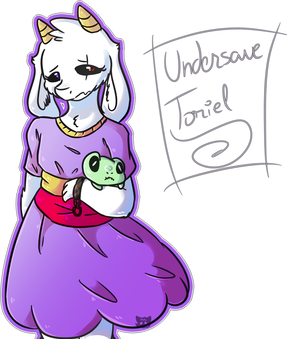 “undersave Toriel - Cartoon (1005x1113), Png Download