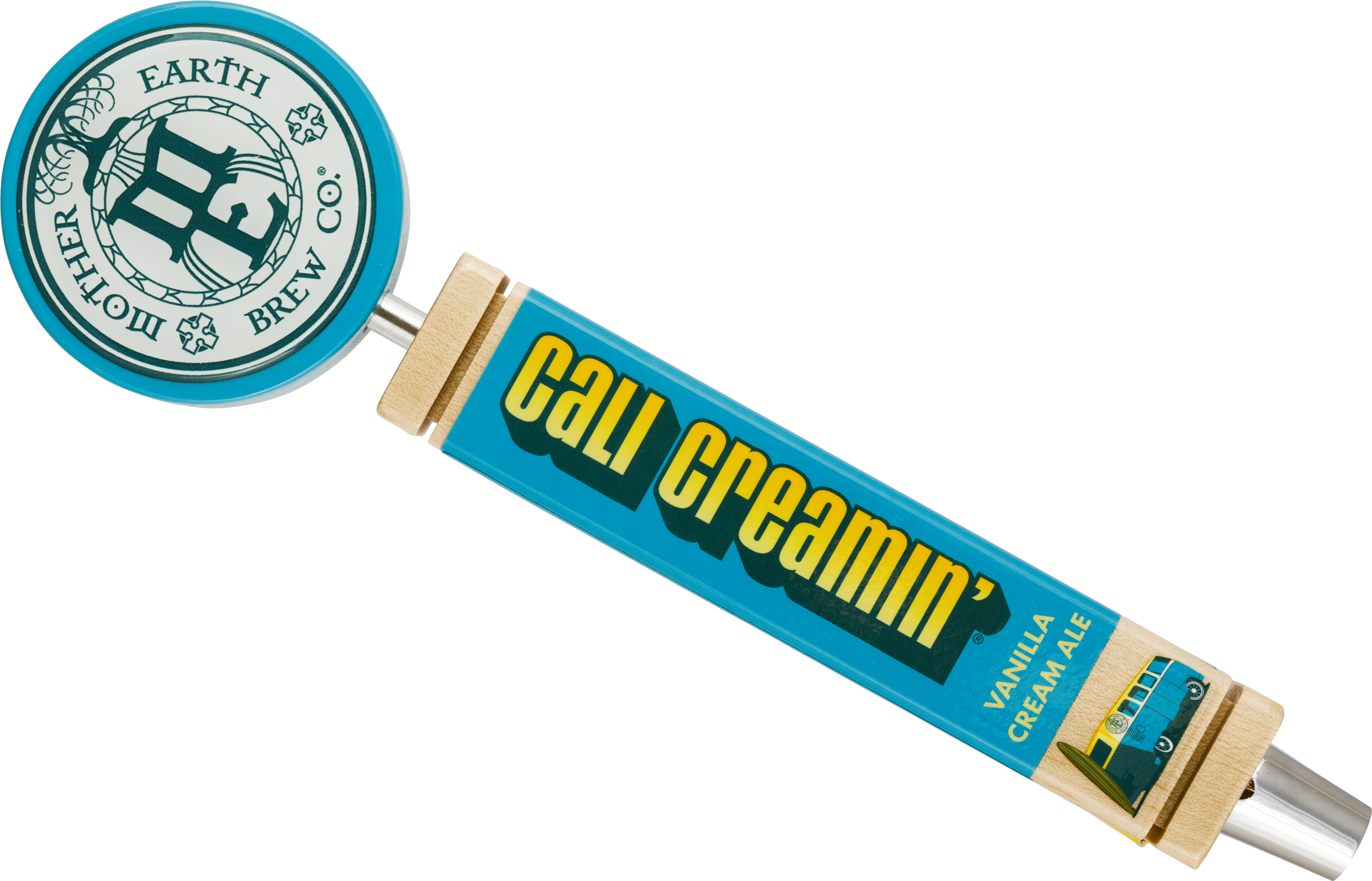 Mother Earth Tap Handle - Cali Creamin Tap Handle (6720x4480), Png Download