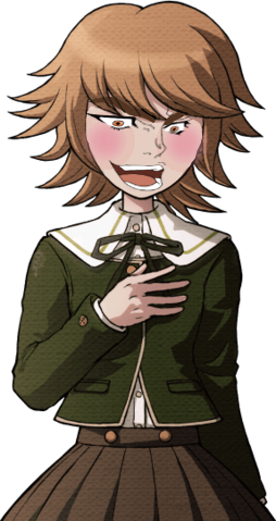 Daily Character With Dio's Face - Chihiro Fujisaki Sprite (254x479), Png Download