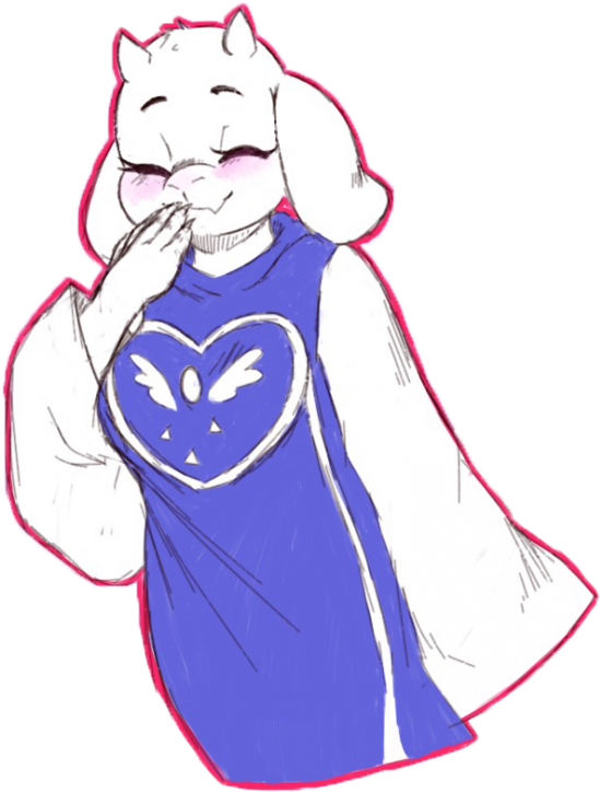 Undertale Cabra (700x805), Png Download