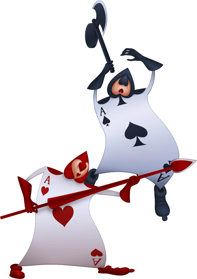 Alice In Wonderland Queen Of Hearts Clipart At Getdrawings - Alice In Wonderland Card Soldiers (800x1100), Png Download