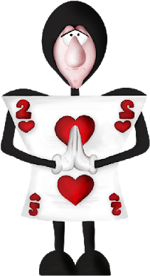 Alice In Wonderland Clipart Hearts - Alice In Wonderland Knave Of Hearts (400x400), Png Download