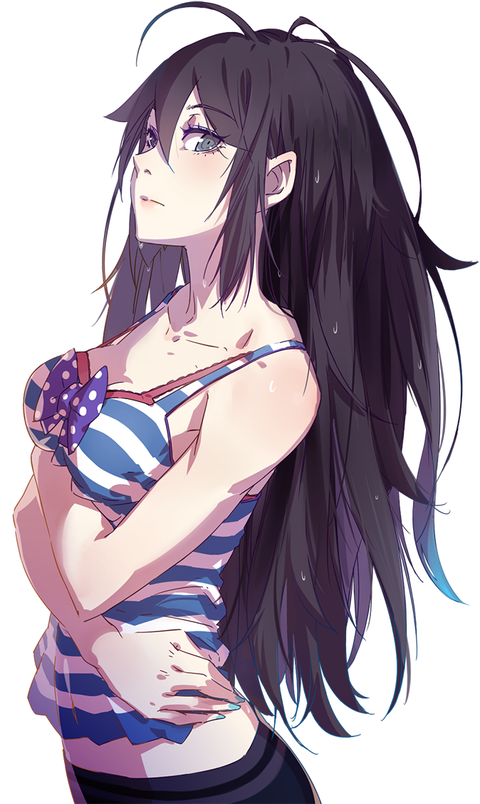 Anime Picture With Original Cici Long Hair Single Tall - Gun Girl School Dayz Raiden Mei (800x1131), Png Download