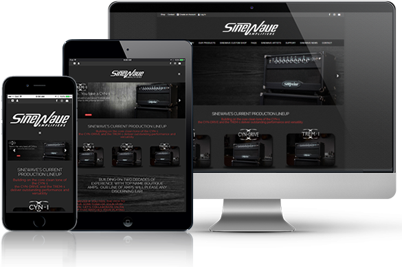 Sinewave Amplifiers - Muskoka Graphics (614x390), Png Download
