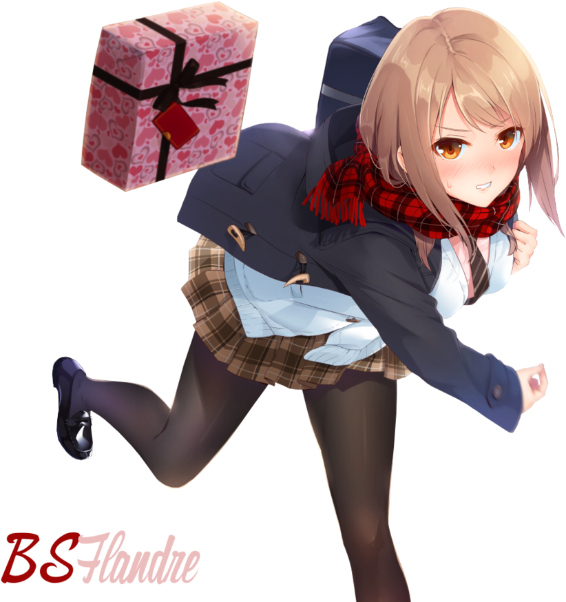 For More Hot Anime Girl Go To Our Website Hotgirlhub - 2 次元 黒 タイツ (894x894), Png Download