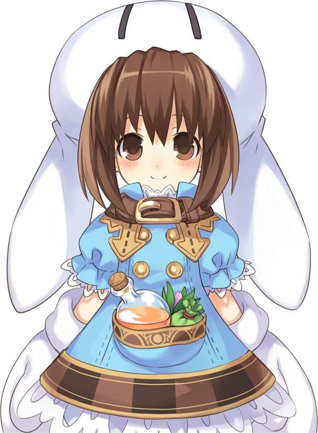Hyperdimension Neptunia Gust (626x851), Png Download