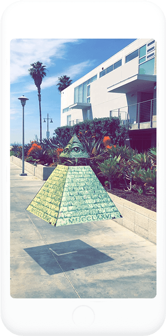 Discover - Pyramid (358x697), Png Download