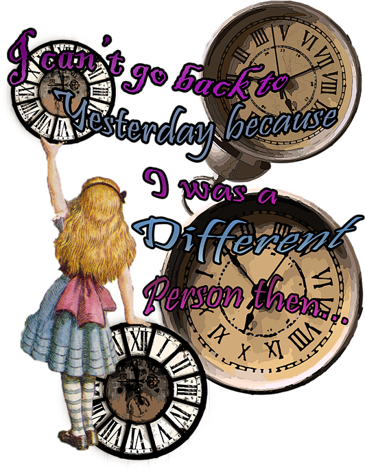 Click And Drag To Re-position The Image, If Desired - Cafepress It's Always Tea Time Mad Hatter Dic Tile (560x700), Png Download