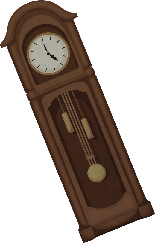 Longcase Clock (518x810), Png Download
