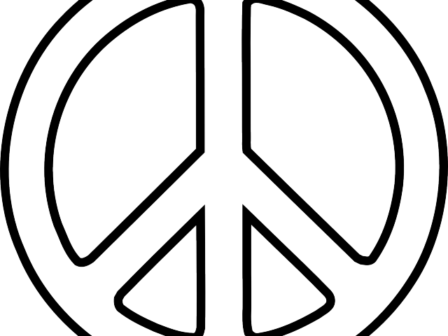 Peace Sign Clipart Translucent - Sign For Human Rights (640x480), Png Download