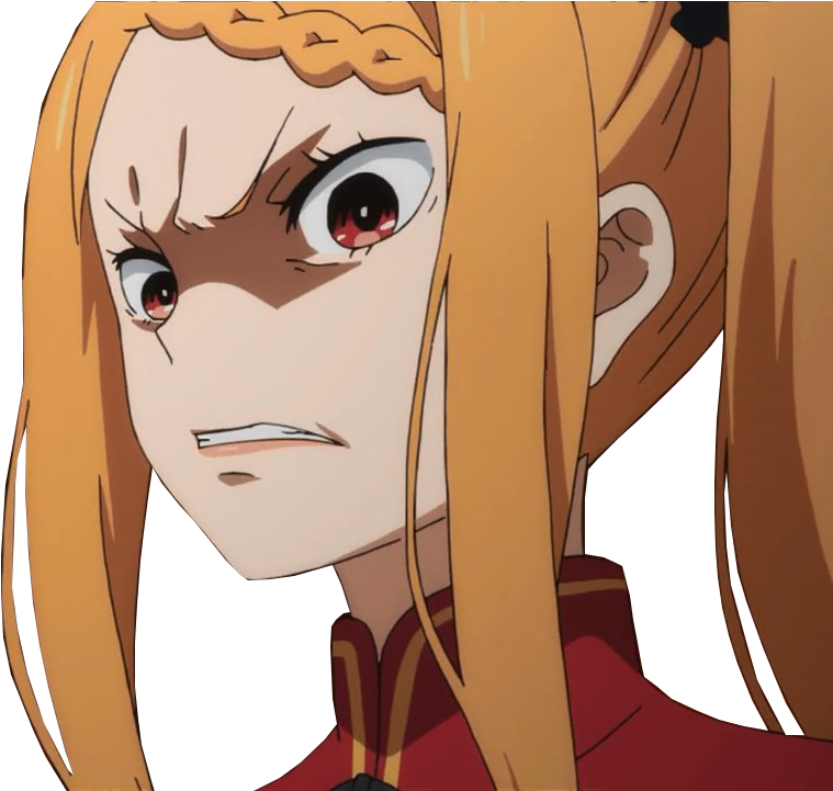 1484171121954 - Anime Disgusted Face Png (765x720), Png Download