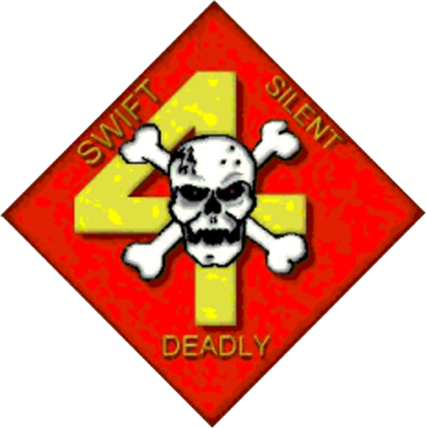 1997 2002 Usmc Reserves Recon Scout Sniper (600x603), Png Download