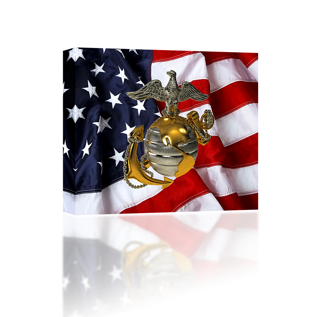 Download Eagle, Globe, And Anchor Poster Klikk's Stars And Stripes