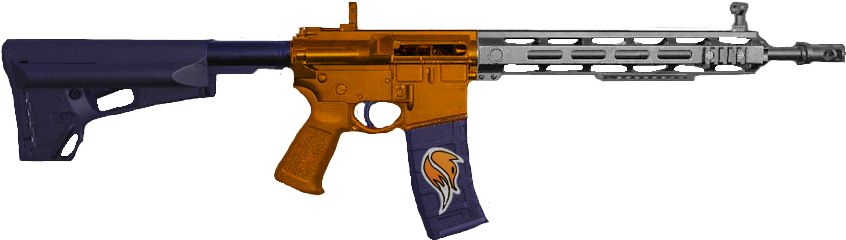 Tried To Make An Ar Skin For The New Ar15 Model From - New Ar 15 H1z1 (883x271), Png Download