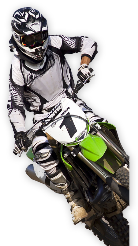Biker - Motocross Rider Png (500x800), Png Download