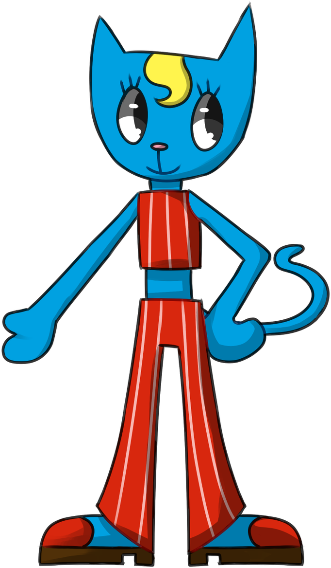 Virtual On Twitter - Cartoon (871x1200), Png Download