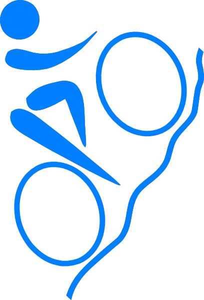 How To Set Use Mountain Biker Svg Vector (408x599), Png Download