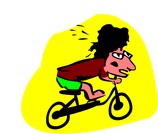 Clip Art Biker Boy (800x566), Png Download