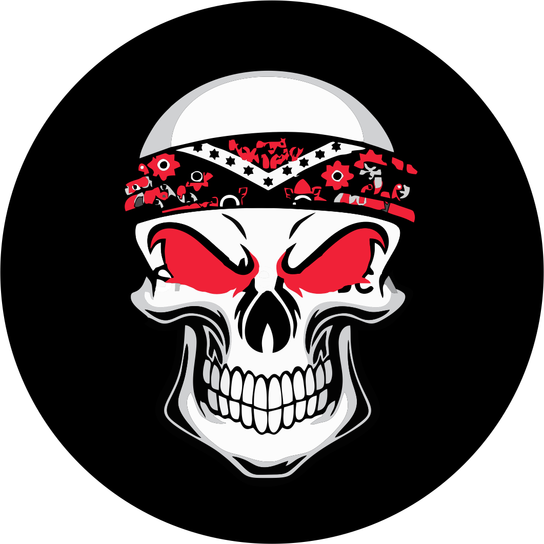 Biker Skull - Logo Đầu Lâu Đẹp (1061x1061), Png Download