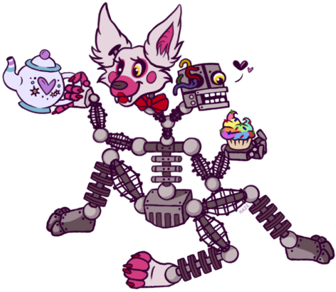 I Felt Like Doing Some Fnaf Art So I've Drawn This - Fnaf Mango (500x434), Png Download