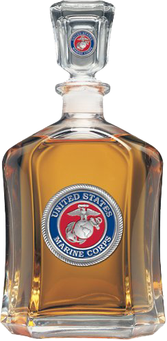Us Naval Academy Decanter (244x498), Png Download