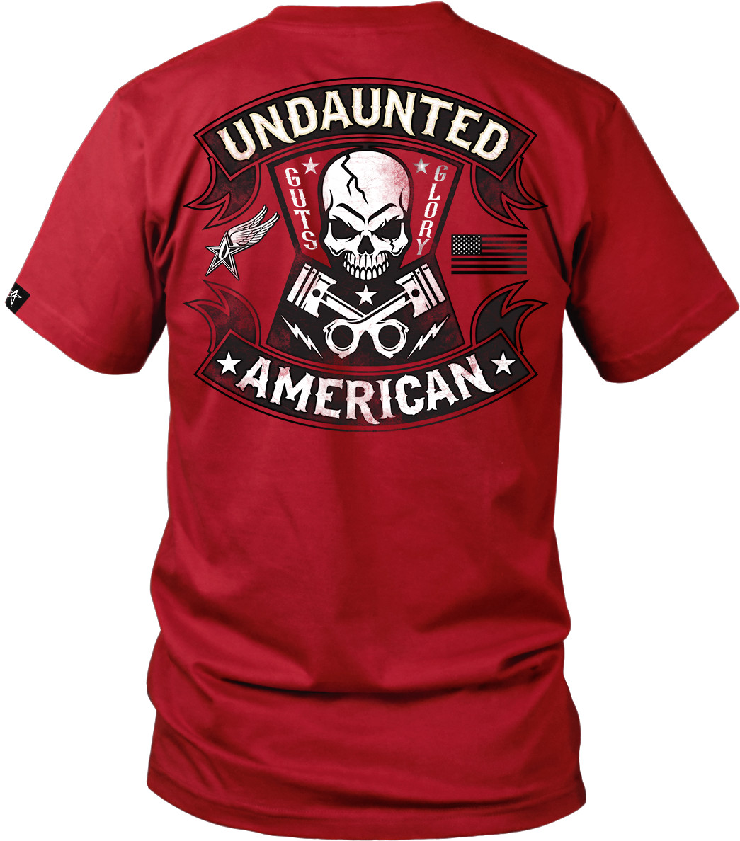 Undaunted Biker Style - Usaf Police Shirt (1200x1528), Png Download